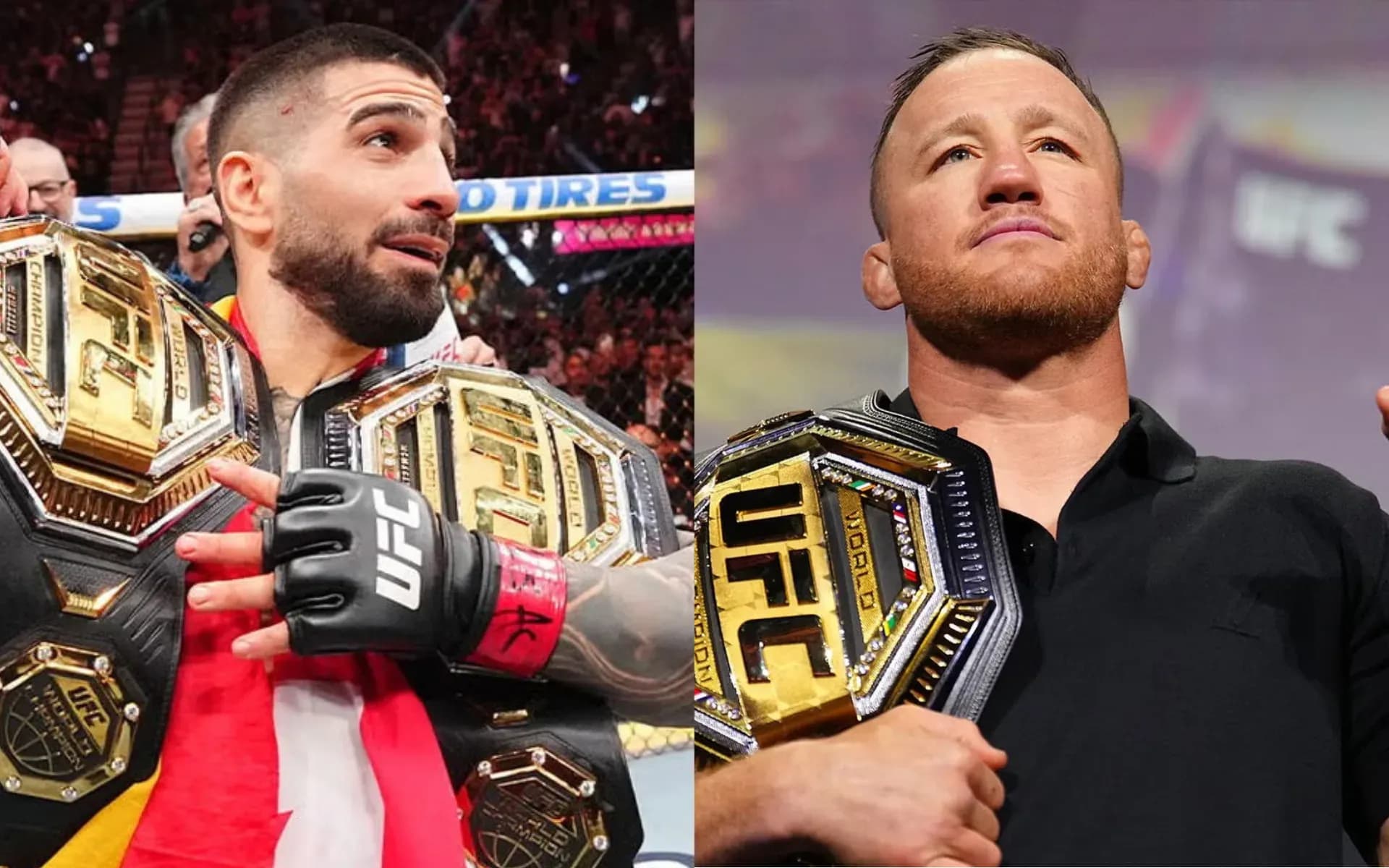 Ilia Topuria and Justin Gaethje will clash for undisputed UFC lightweight gold