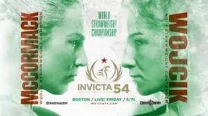 Invicta FC 54 Media