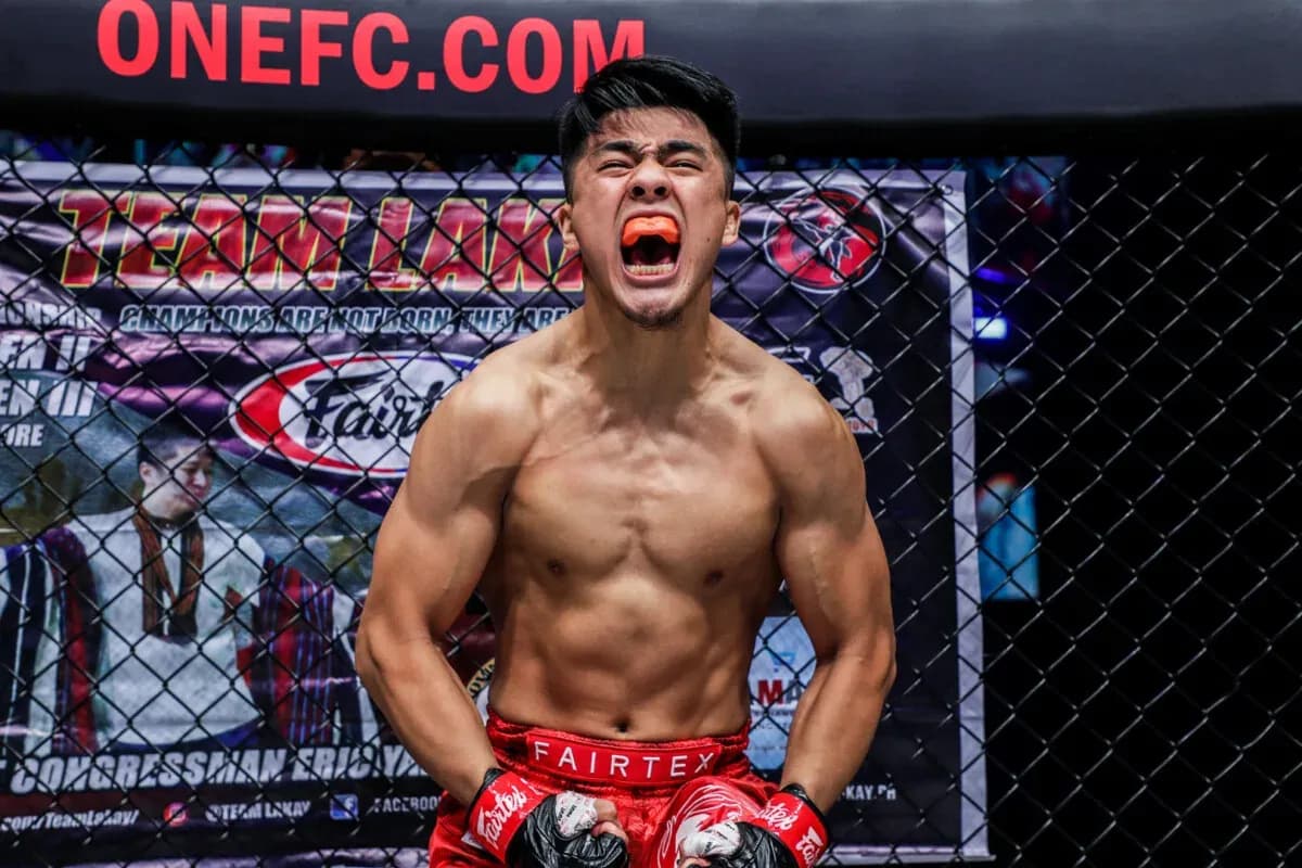 Jhanlo Sangiao Ahead of Fight