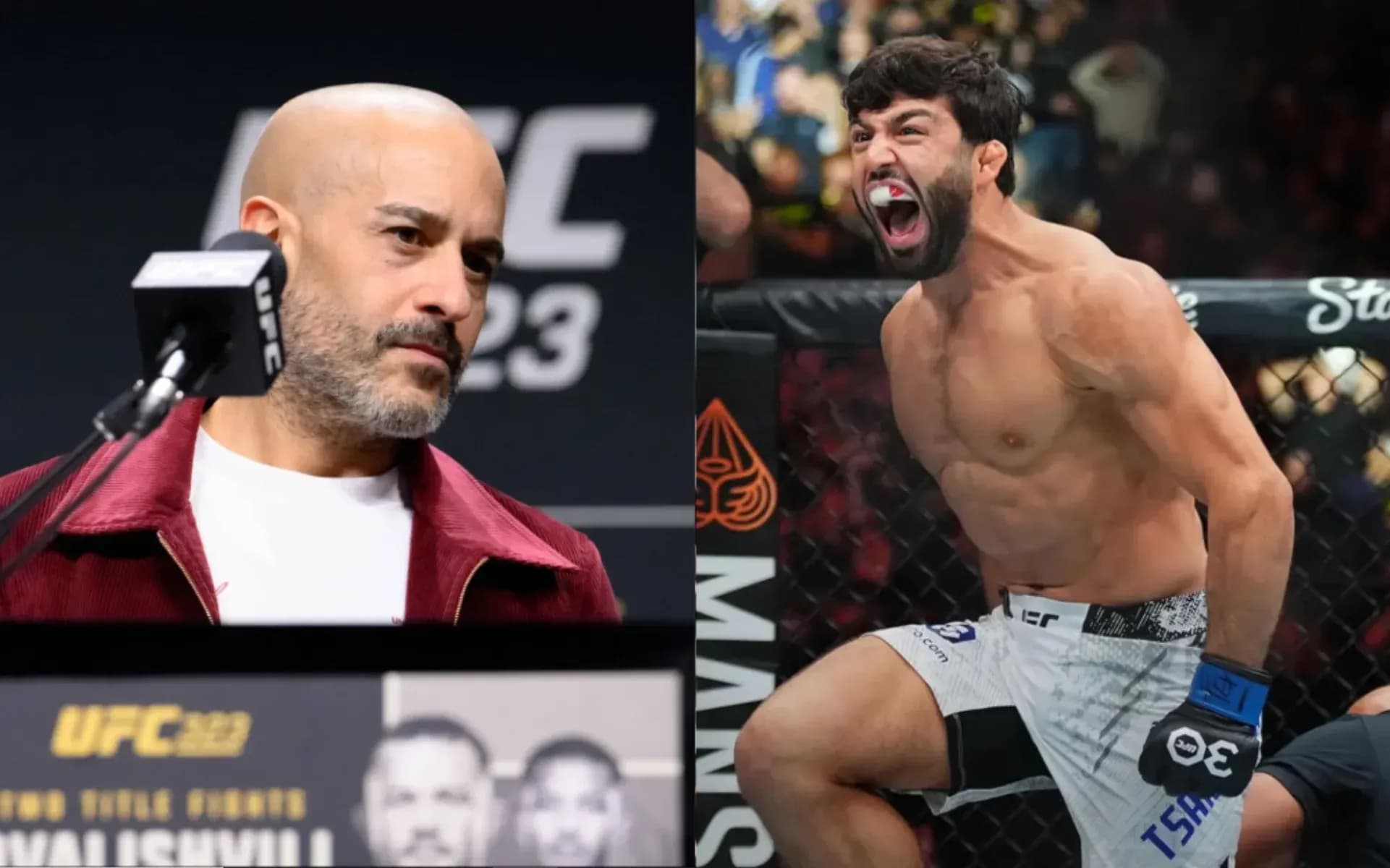 Jon Anik and Arman Tsarukyan