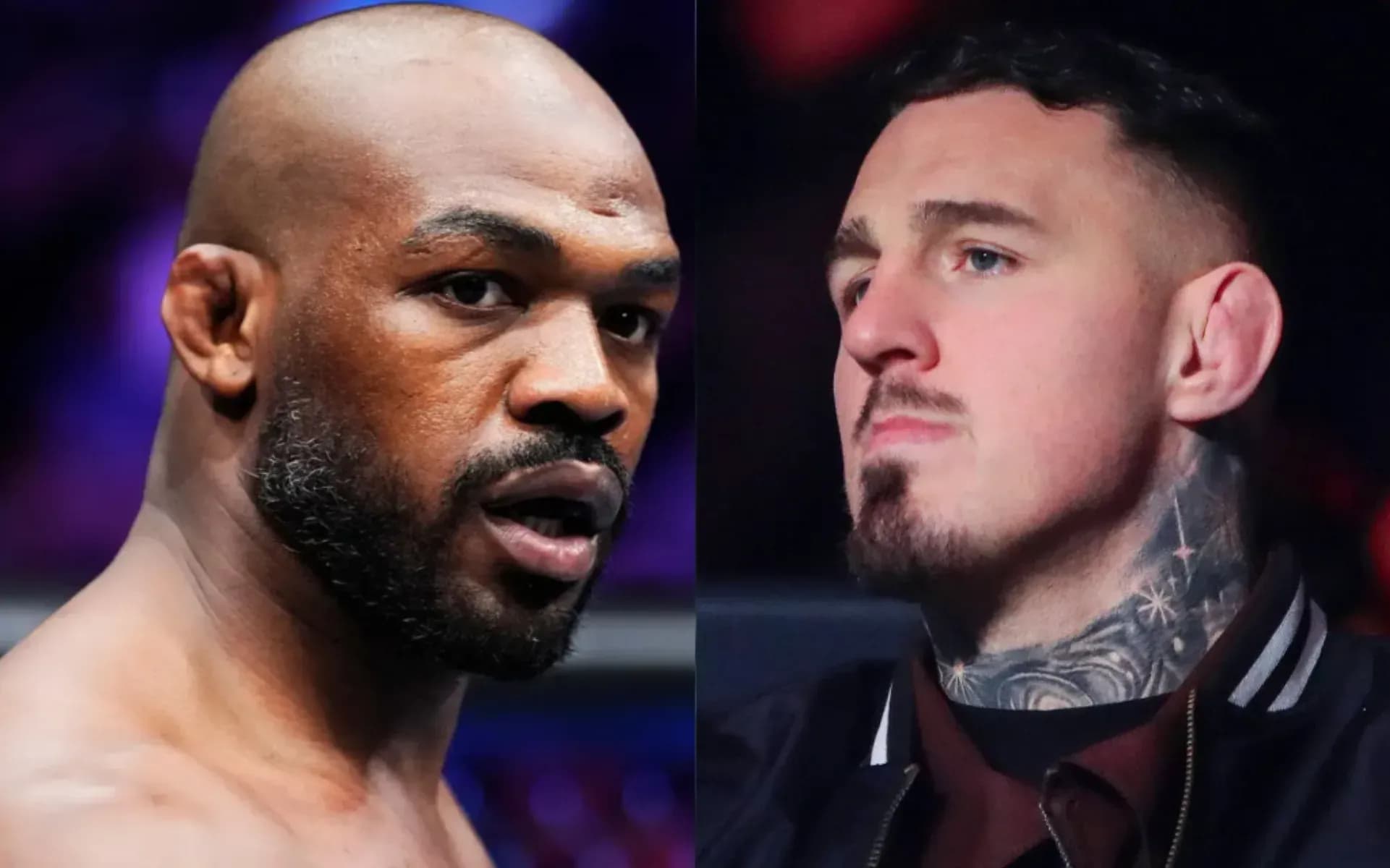 Jon Jones and Tom Aspinall