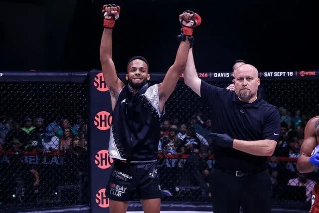 Jornel Lugo Celebrates Victory