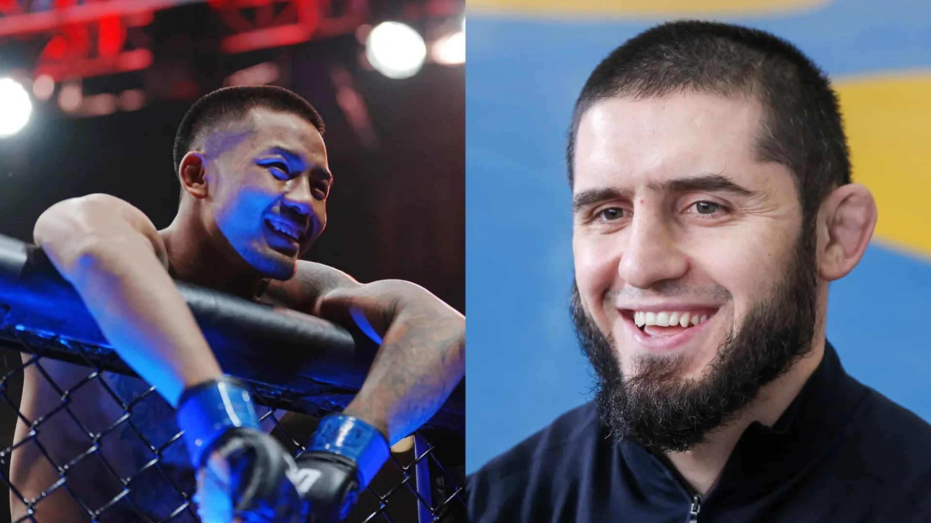 Joshua Van defends Islam Makhachev.