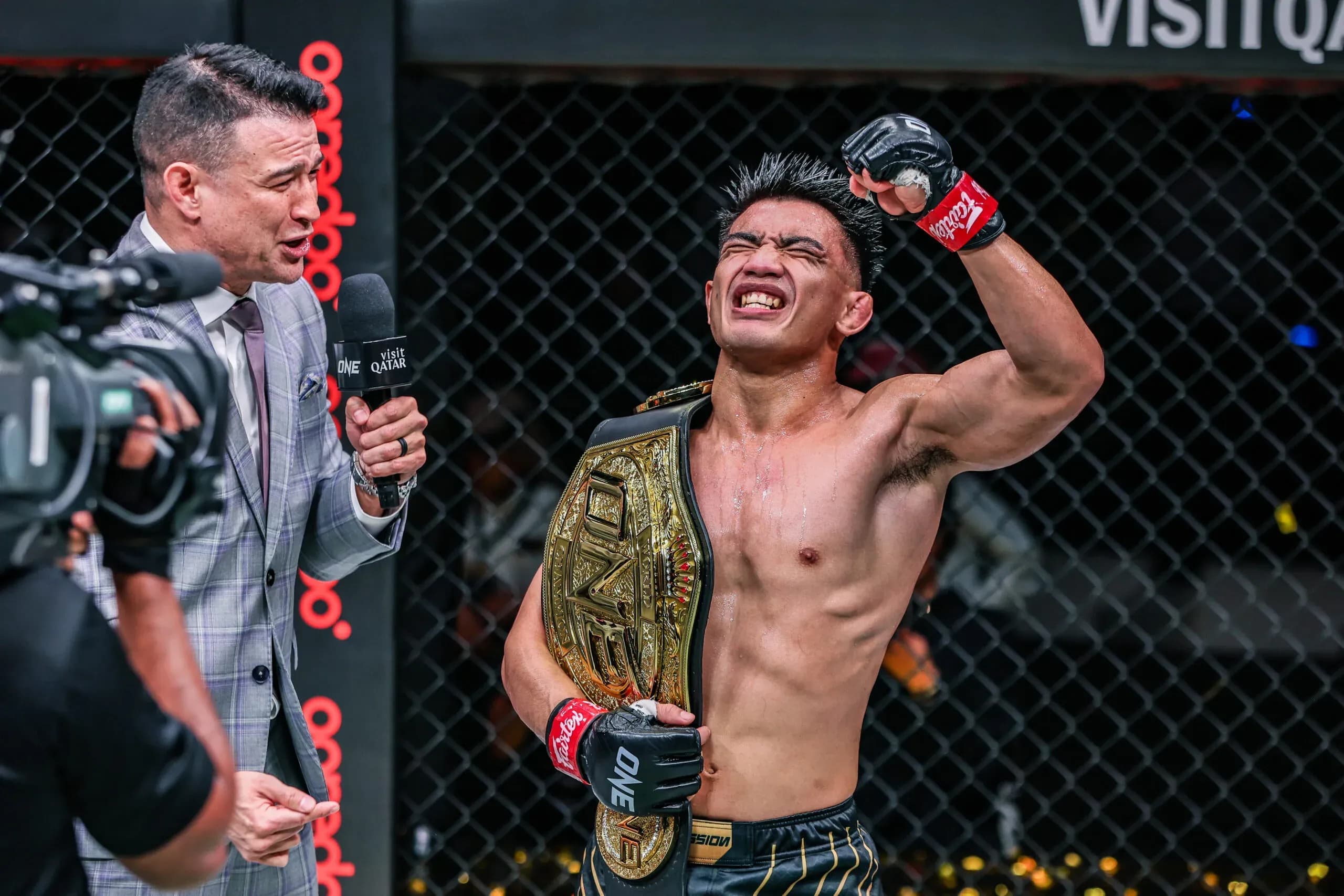 Joshua Pacio scored a second-round knockout to unify the ONE Flyweight Championship last week.