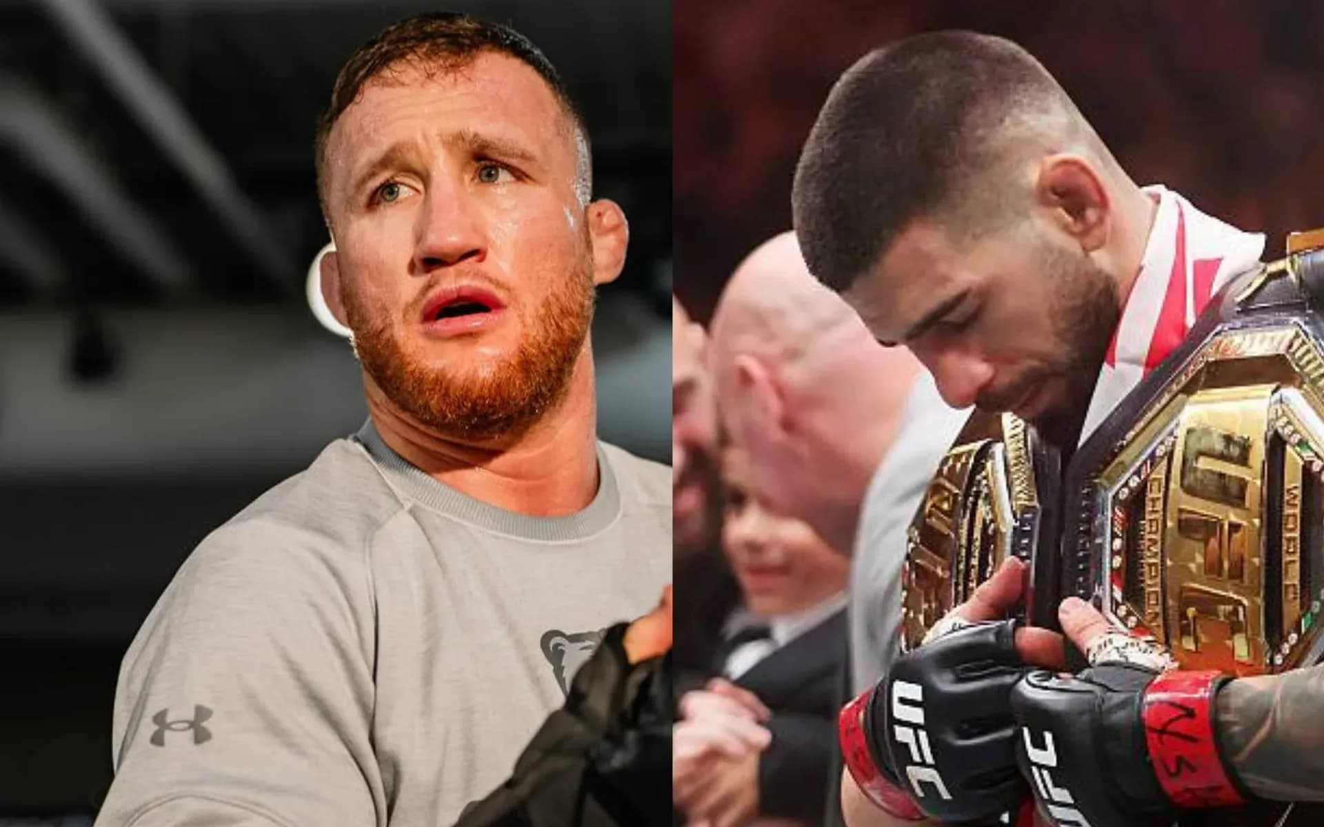 Justin Gaethje and Ilia Topuria are on a collision course for UFC gold. 