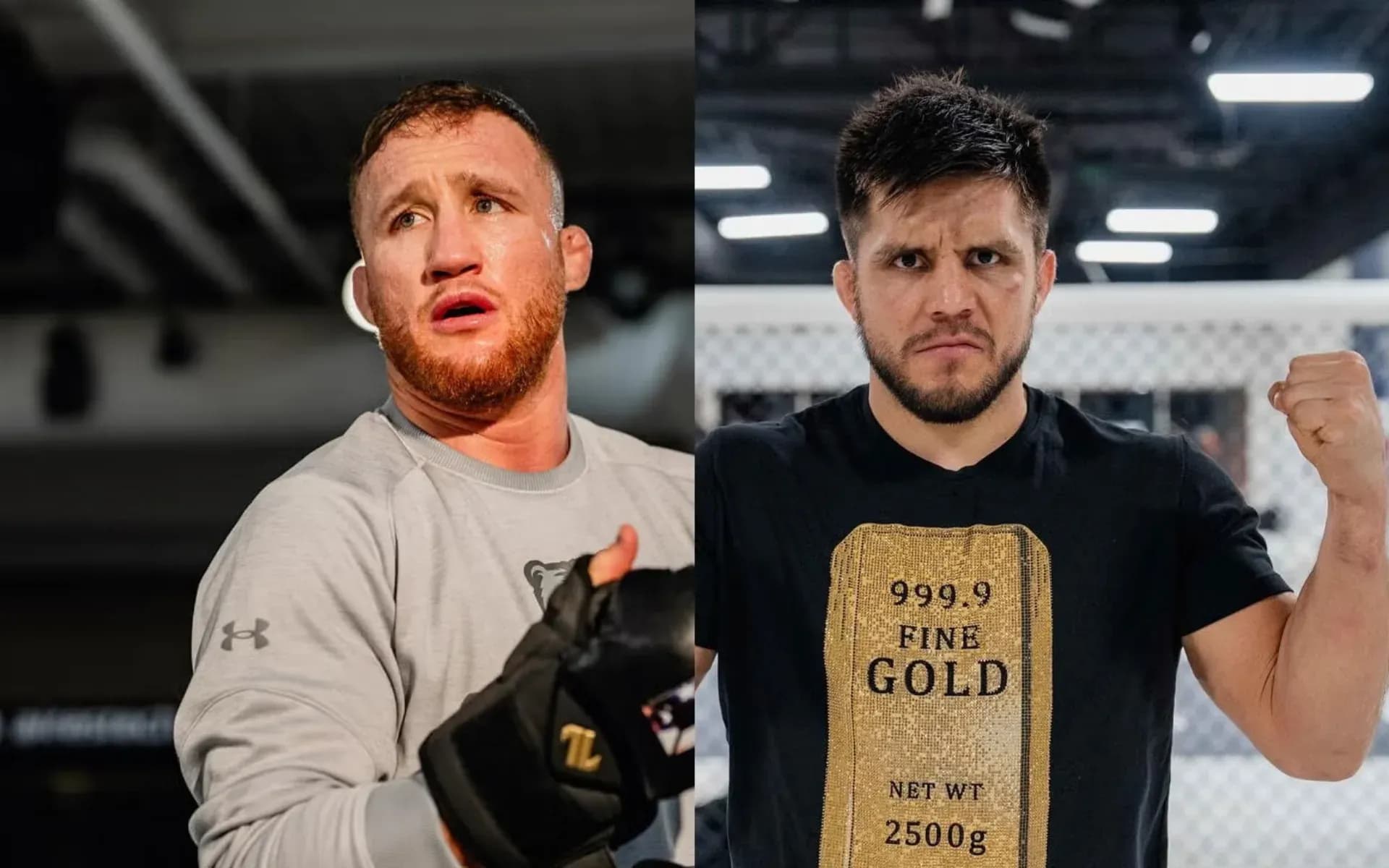 Justin Gaethje and Henry Cejudo have both held UFC championship gold 
