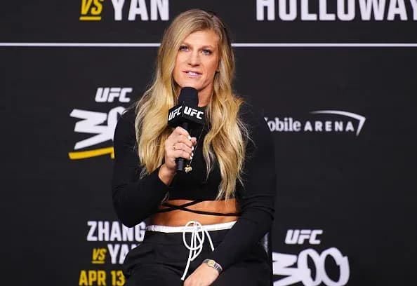 Kayla Harrison UFC 300 Press Conference Holly Holm Cris Cyborg