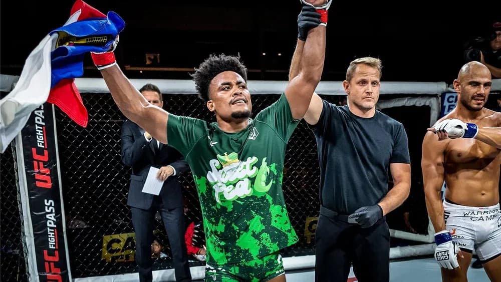 Kevin Pease, fighting at CFFC 147.