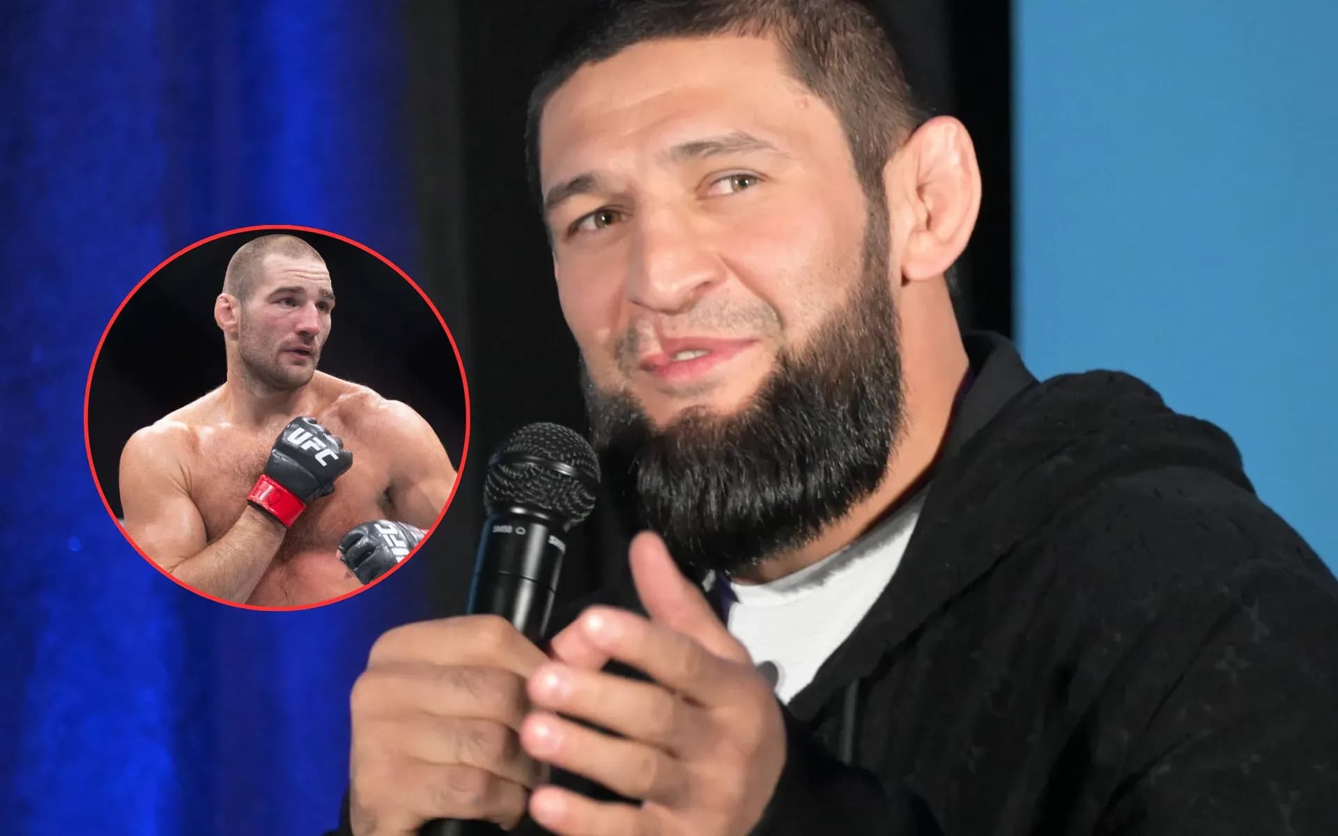 Khamzat Chimaev has long been feuding with Sean Strickland 