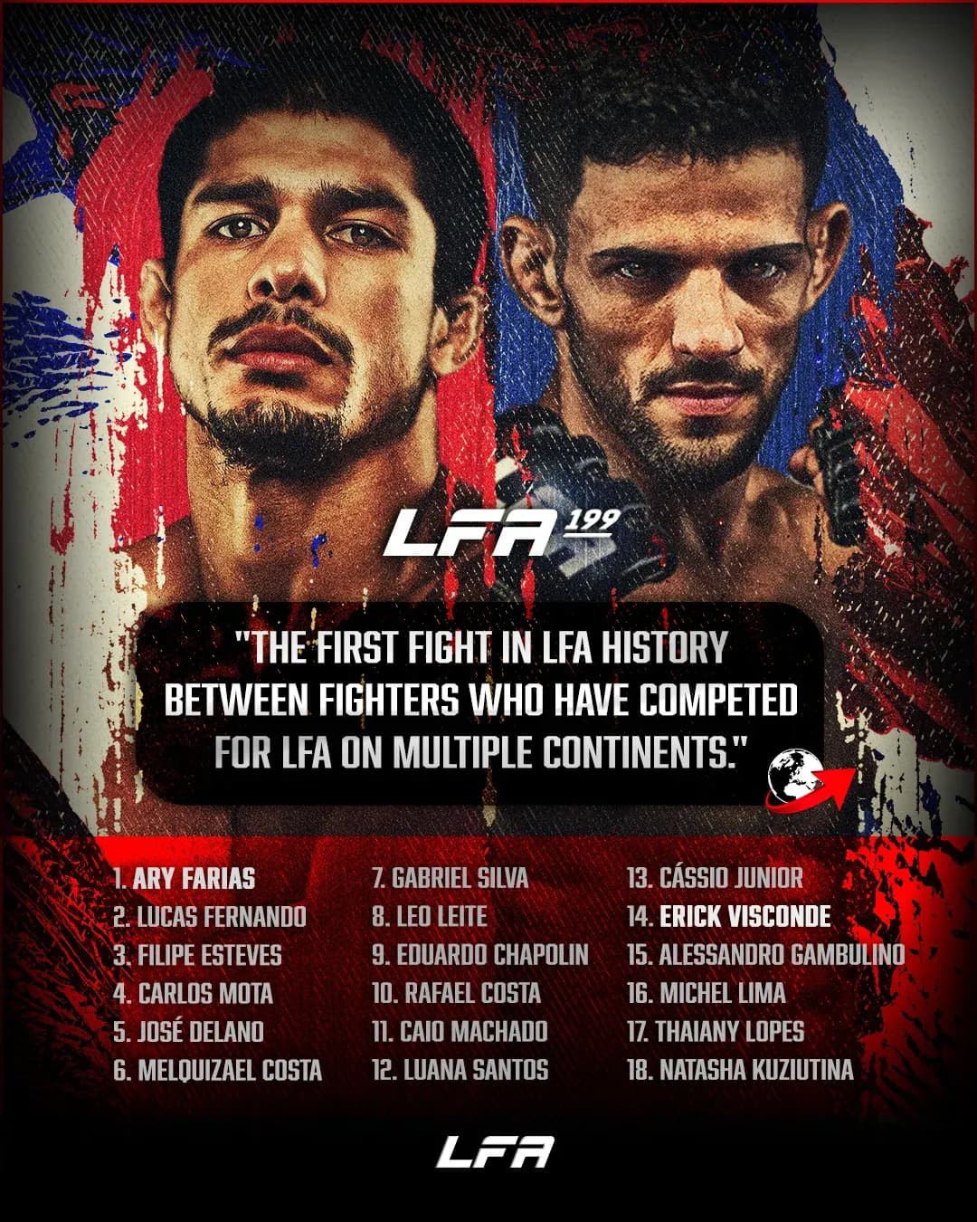 LFA 199 happens tonight. MMA Sucka is your place for results throughout the evening.