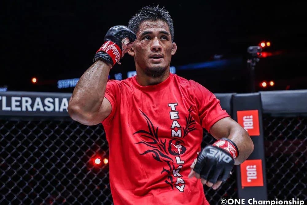 Stephen Loman clashed with Fernandes at ONE on PRIME 4