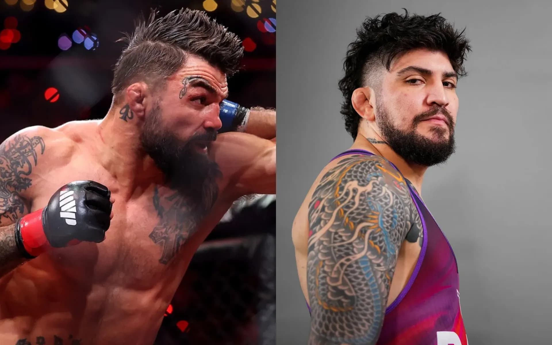 Mike Perry and Dillon Danis will collide in an MMA fight. 