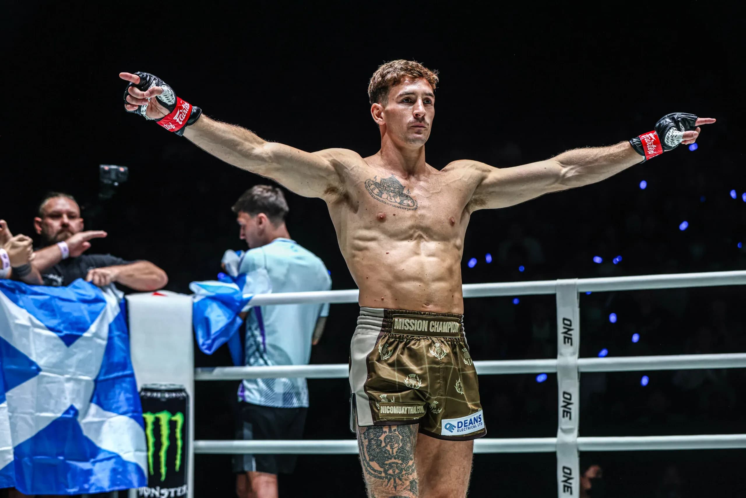 Nico Carrillo, fighting Friday at ONE Fight Night 40.