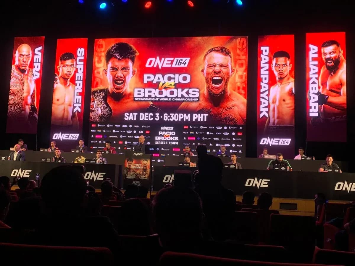 ONE 164 weigh-ins