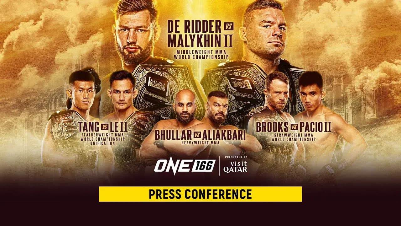 ONE 166: Qatar Press Conference