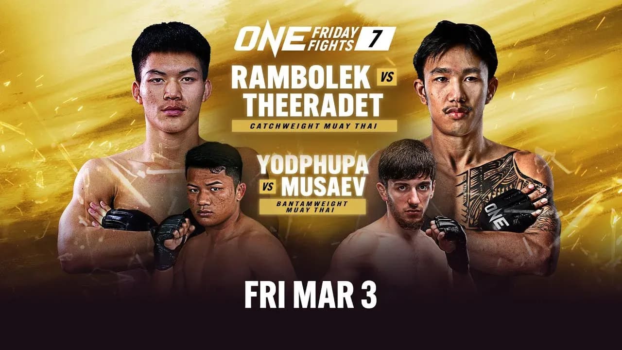 ONE Championship ONE Friday Fights 7 Results