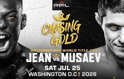 PFL Washington DC: Jean vs. Musaev