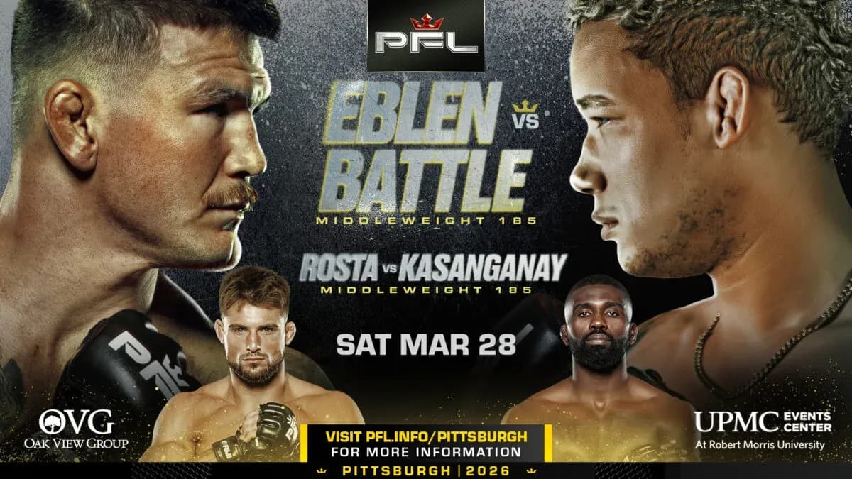 PFL Pittsburgh poster