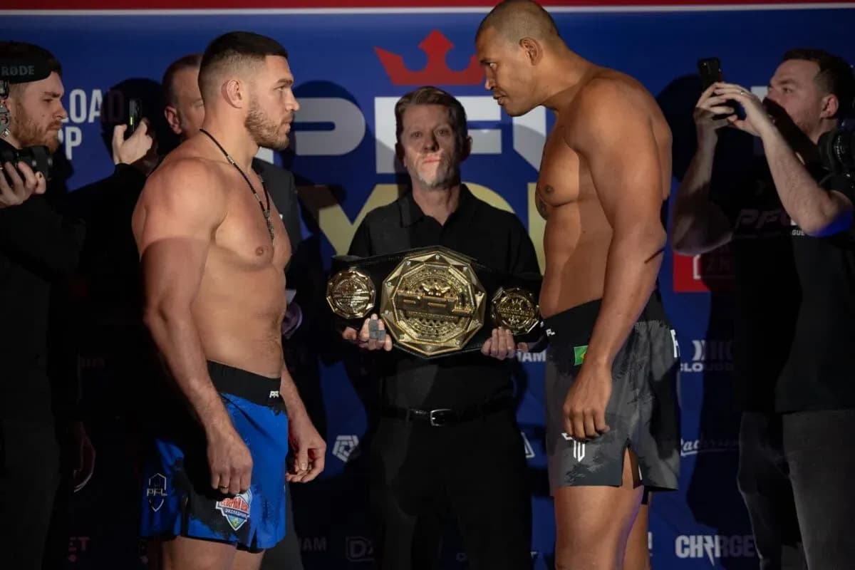 PFL Champions Series 4 main event face off
