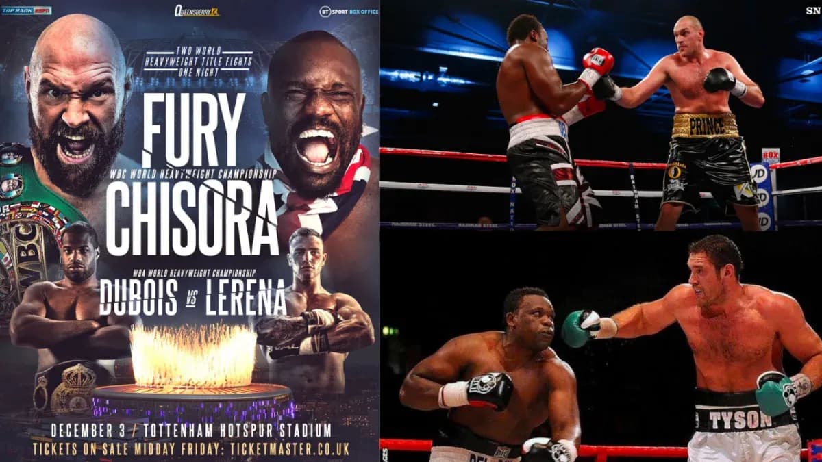 Chisora and Fury clash again on December 3rd