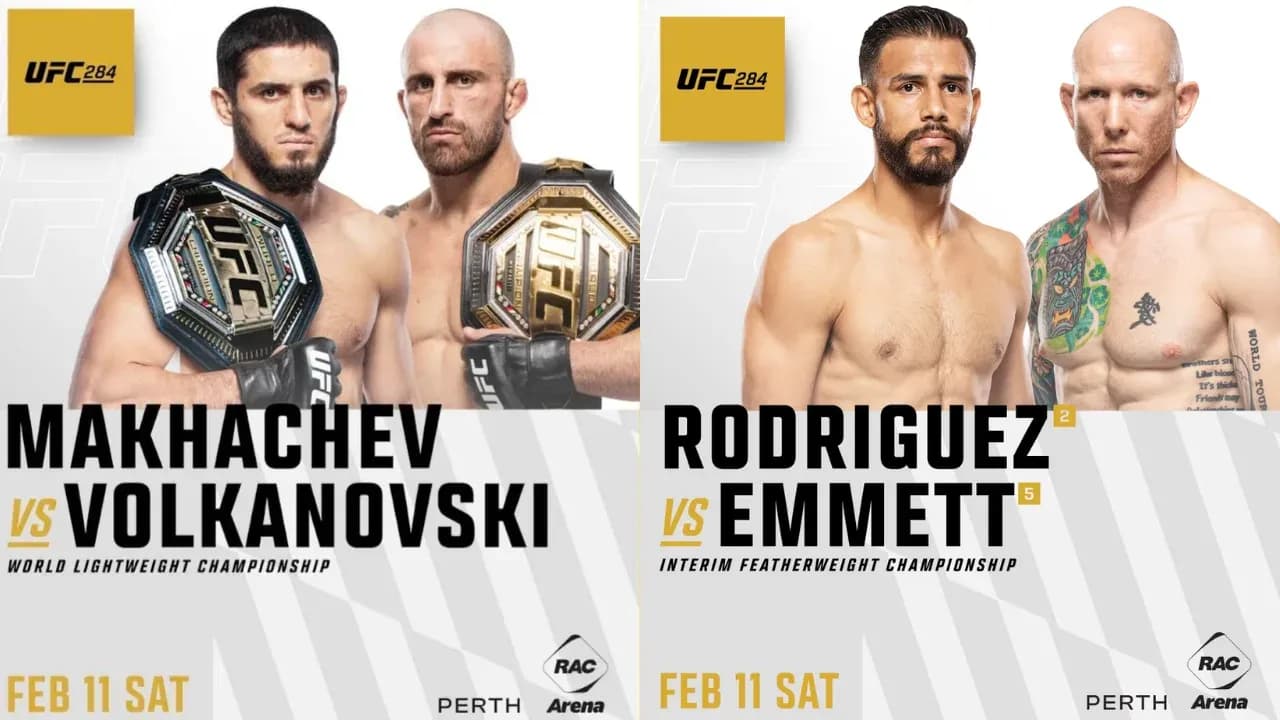 UFC 284 set