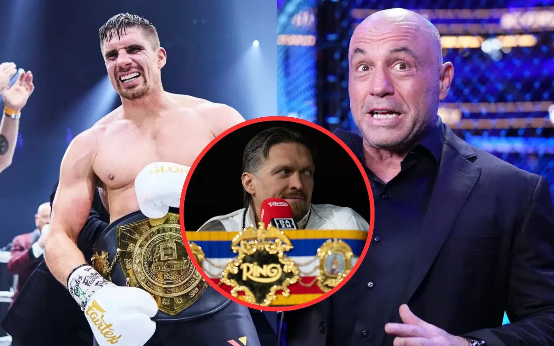 Joe Rogan has called for a rematch between Rico Verhoeven and Oleksandr Usyk 