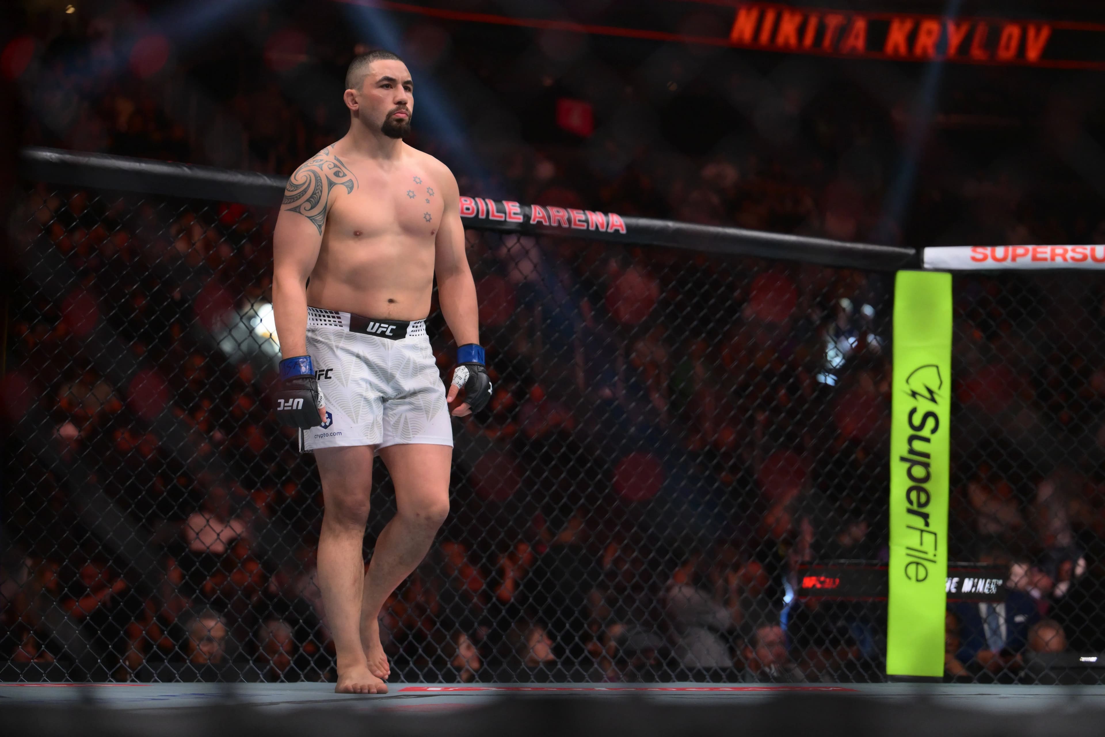 Former UFC champion Robert Whittaker 
