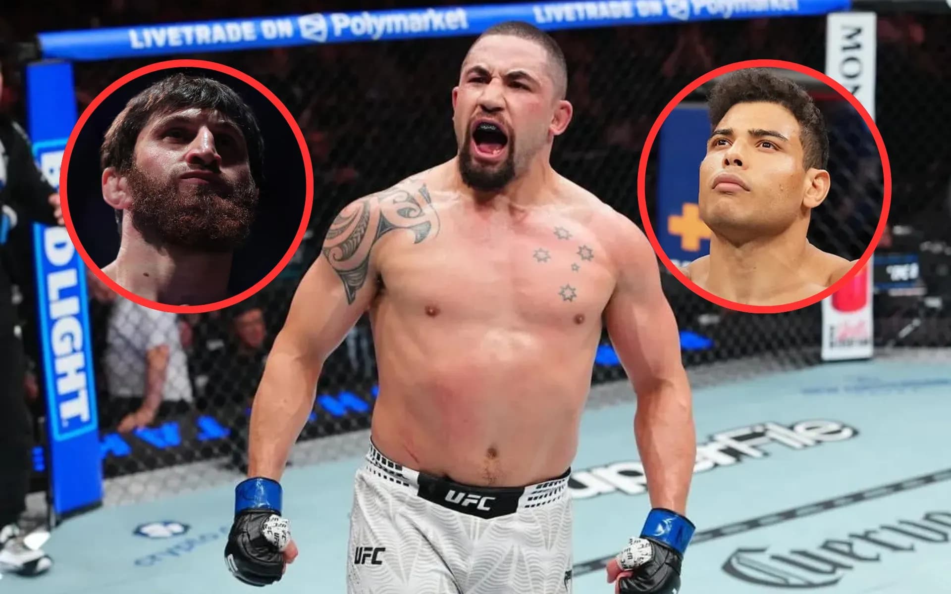 Robert Whittaker would like to fight Magomed Ankalaev 