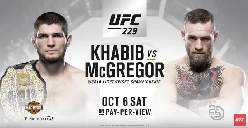 Khabib Nurmagomedov vs. Conor McGregor