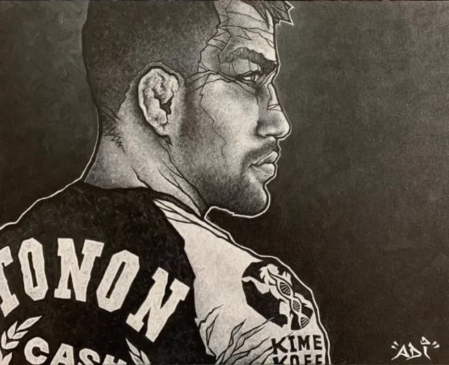 Garry Tonon artwork by Adi Nokiani