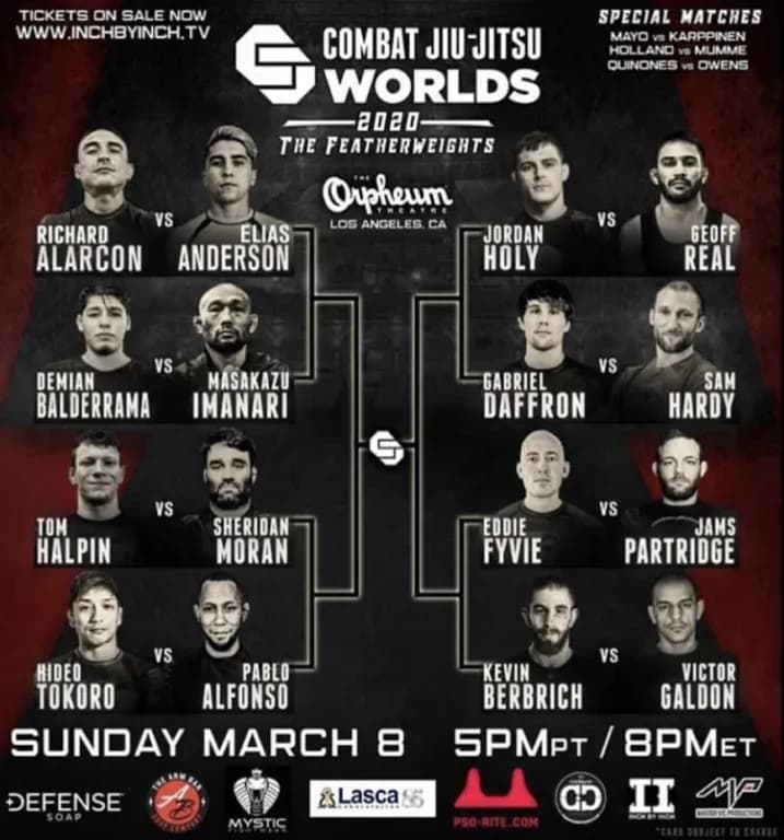 CJJ Worlds 2020 Featherweights