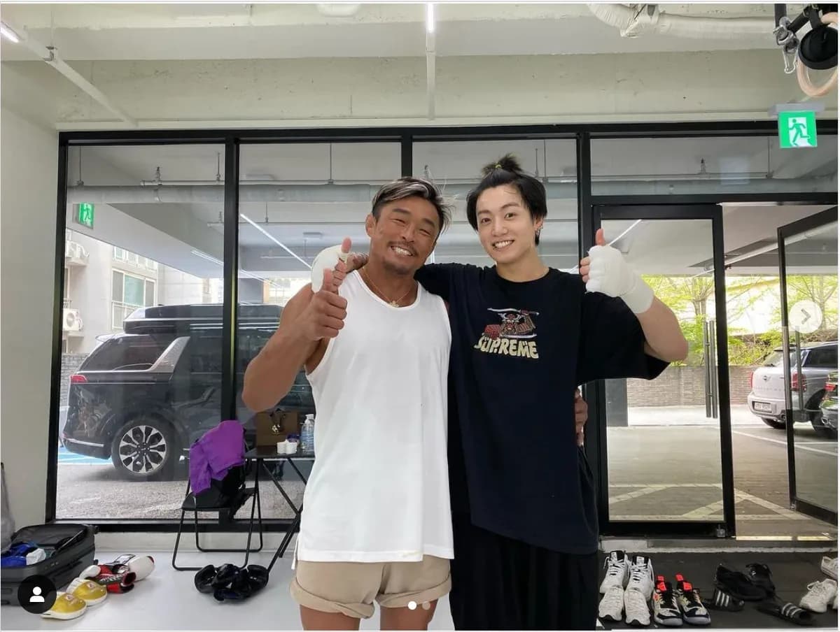 Sexyama and Jungkook