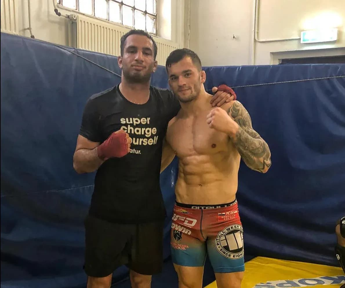 Gegard Mousasi and Roberto Soldic