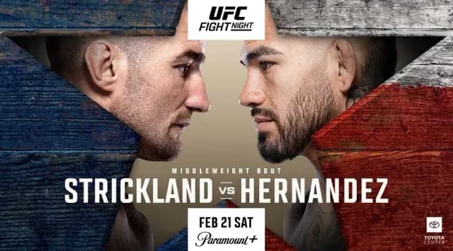 UFC Houston poster