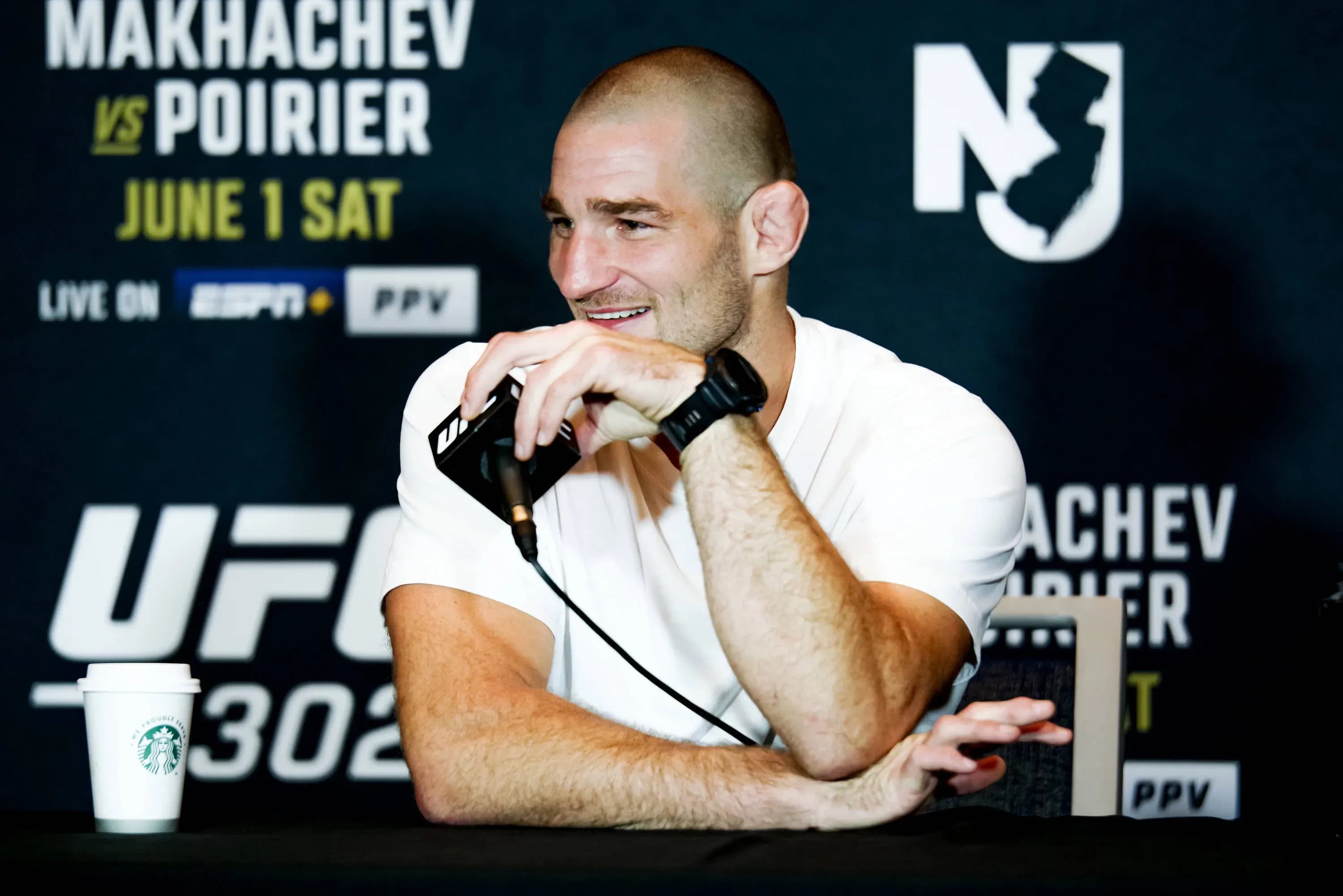 UFC Middleweight champion Sean Strickland 