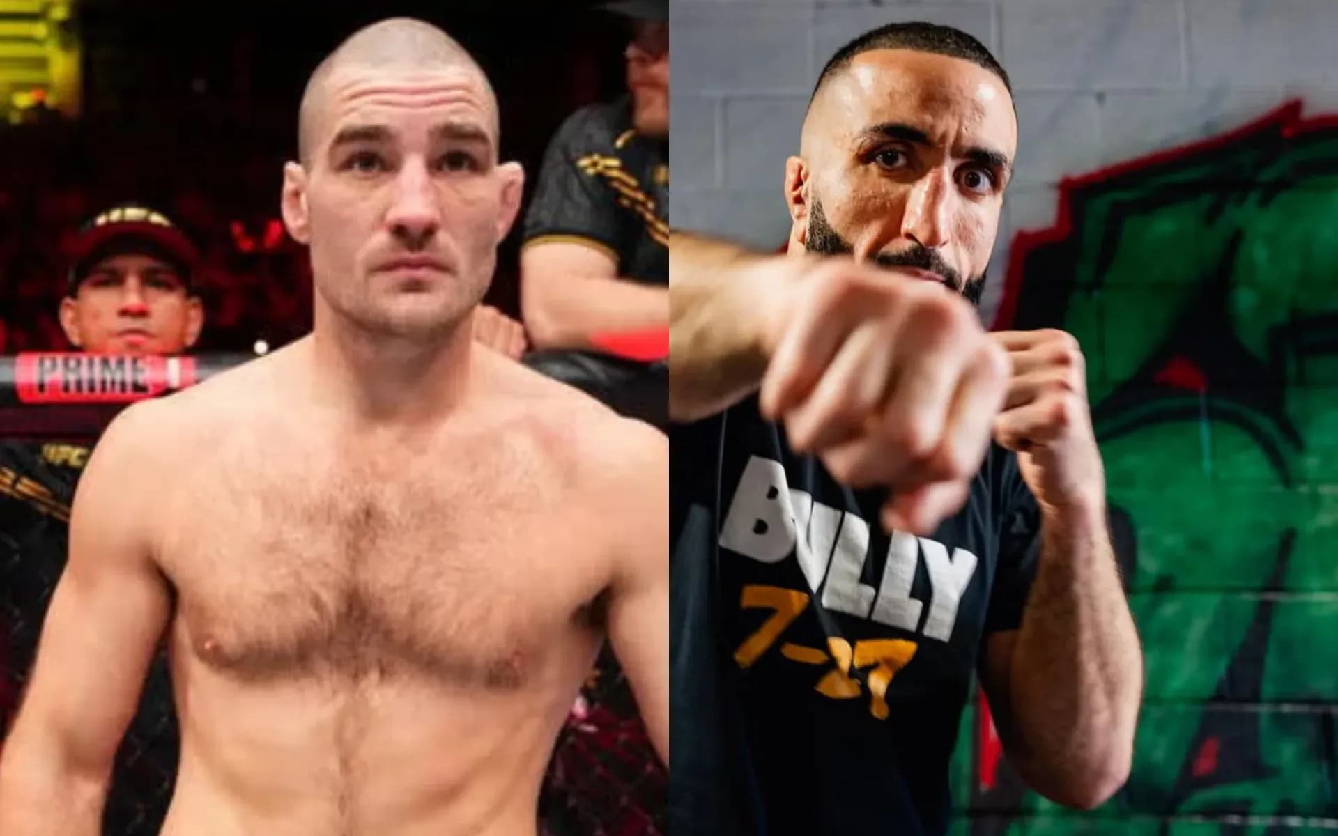 Sean Strickland and Belal Muhammad have long lobbed criticism at each other 