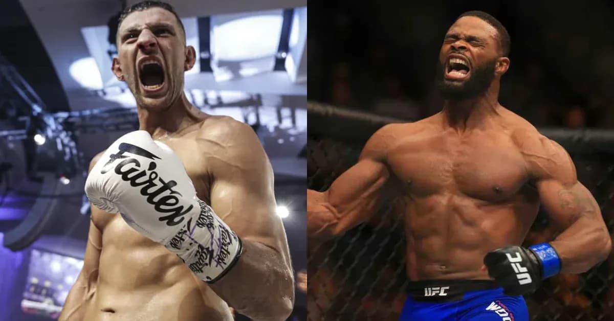 Serkan Ozcaglayan Tyron Woodley Kickboxing