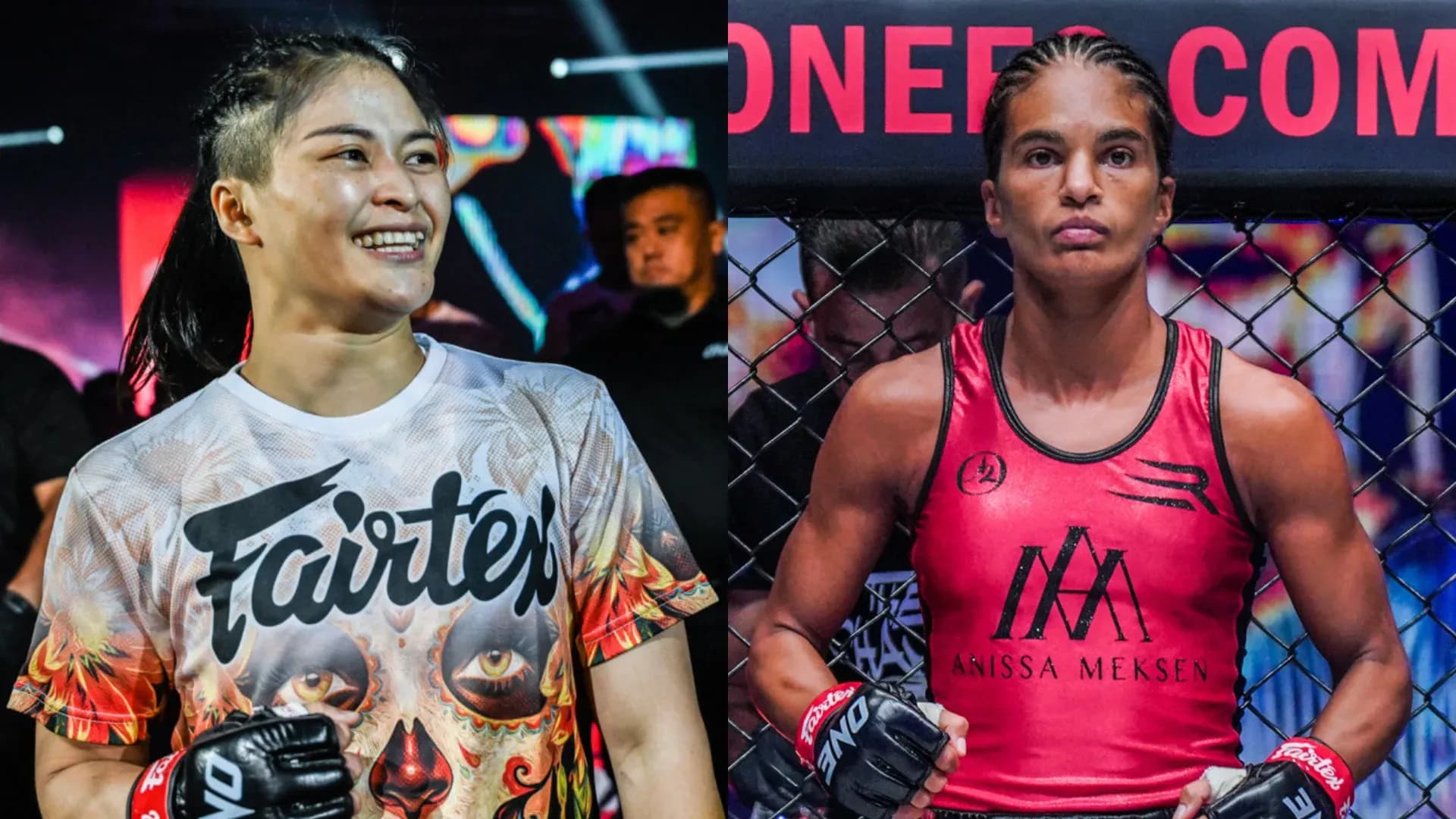 Stamp Fairtex Anissa Meksen ONE Fight Night 6