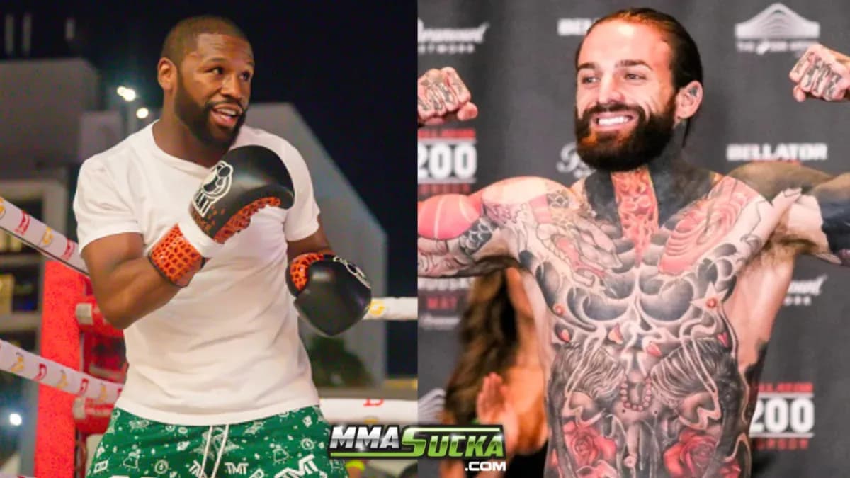 Floyd Mayweather will clash with Aaron Chalmers