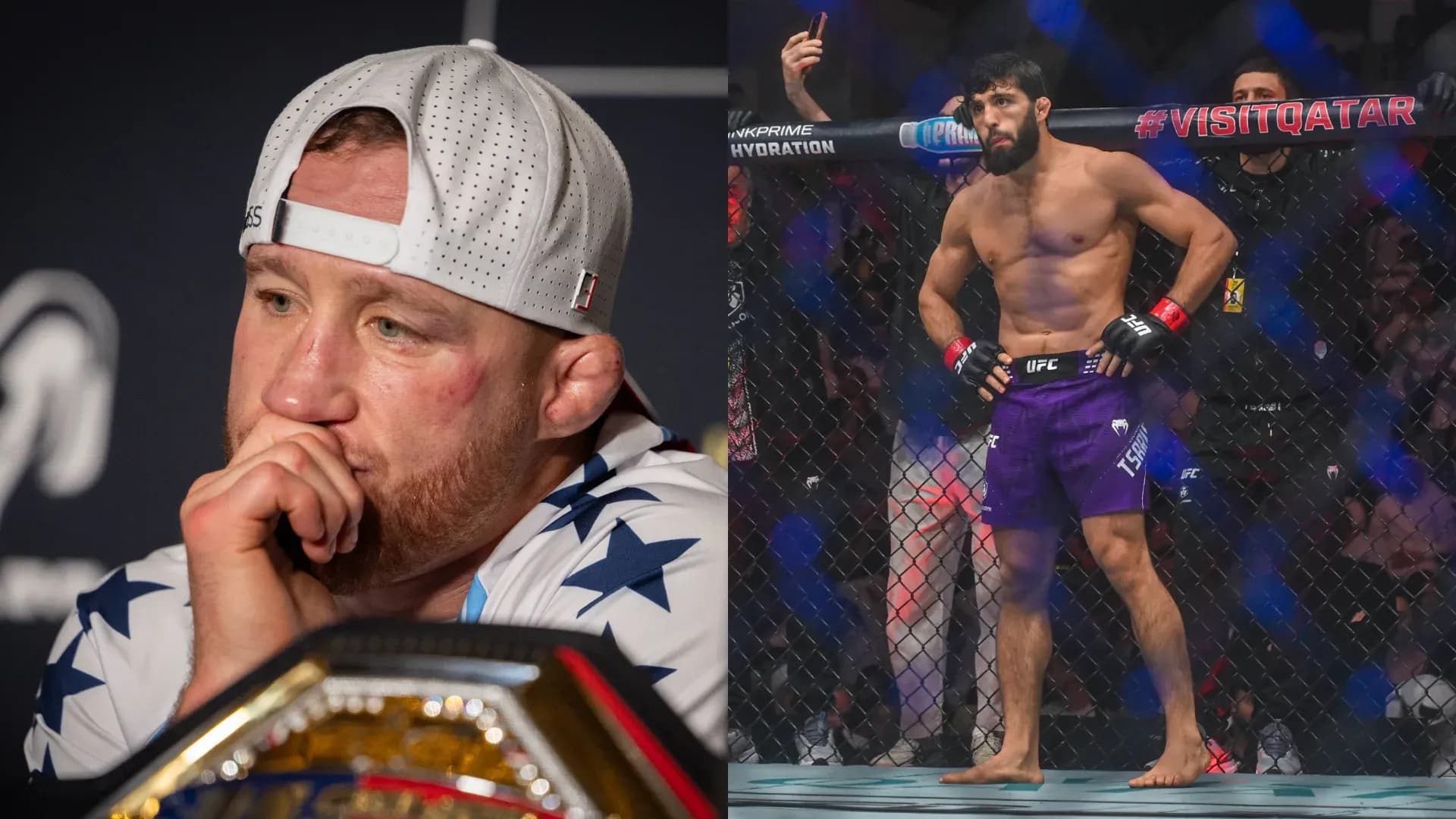 Arman Tsarukyan says Justin Gaethje is ducking him.