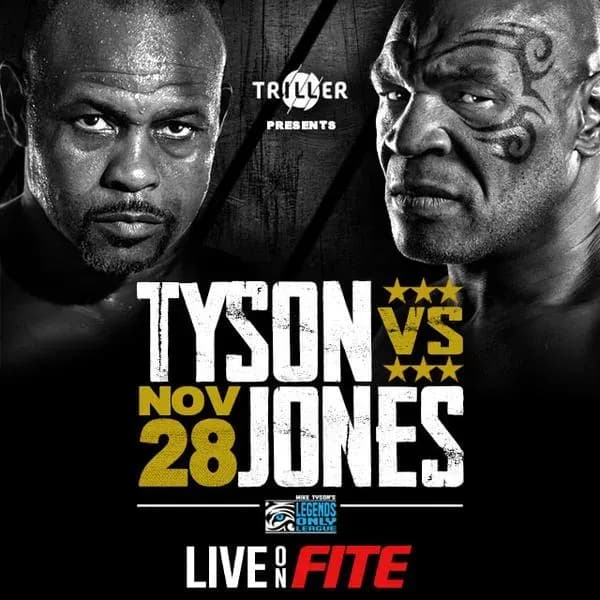 Mike Tyson vs. Roy Jones Results