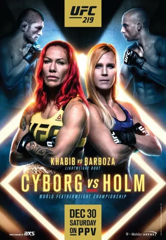 Watch UFC 219