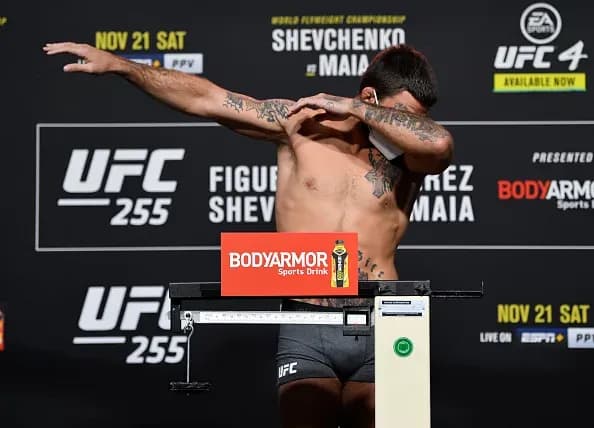 UFC 255 Weigh-ins