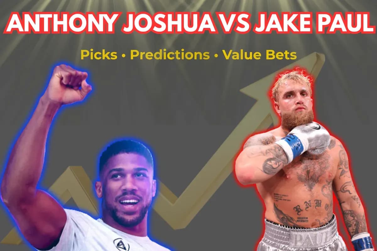 Jake Paul vs Anthony Joshua betting odds