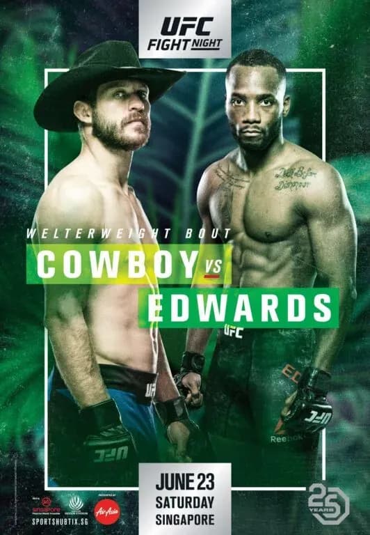 The poster for UFC Fight Night 132: Cerrone vs. Edwards