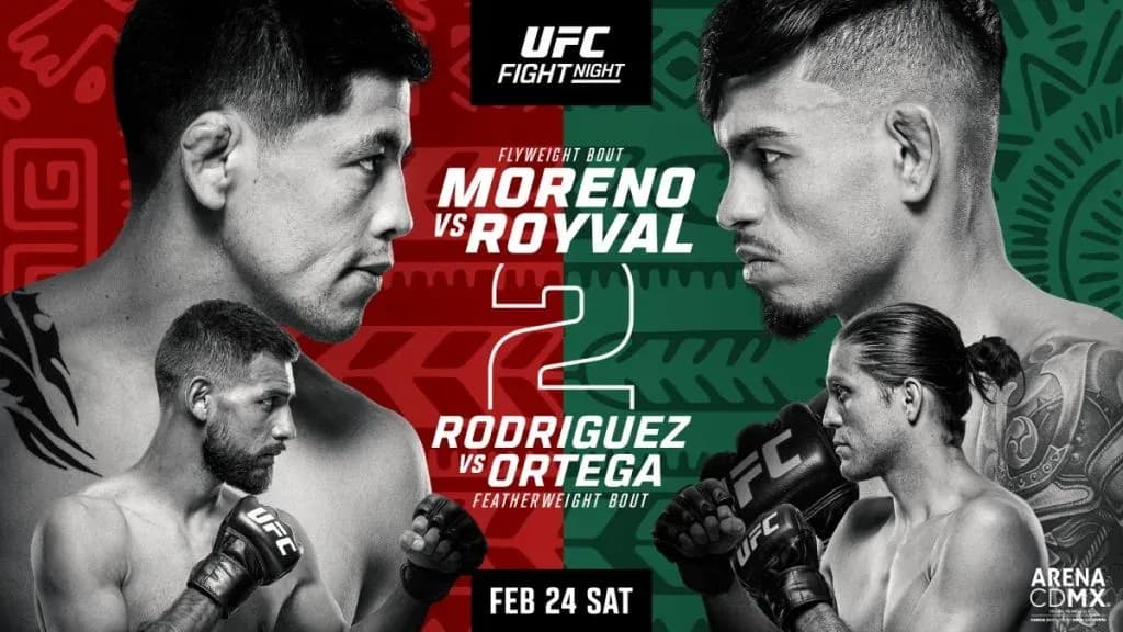 UFC Mexico City: Moreno vs Royval 2