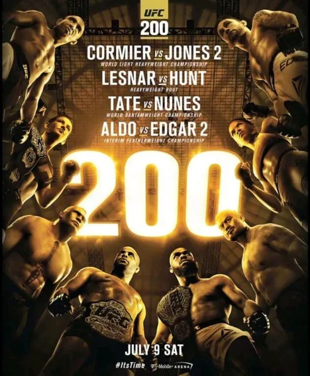 UFC 200: It's Time