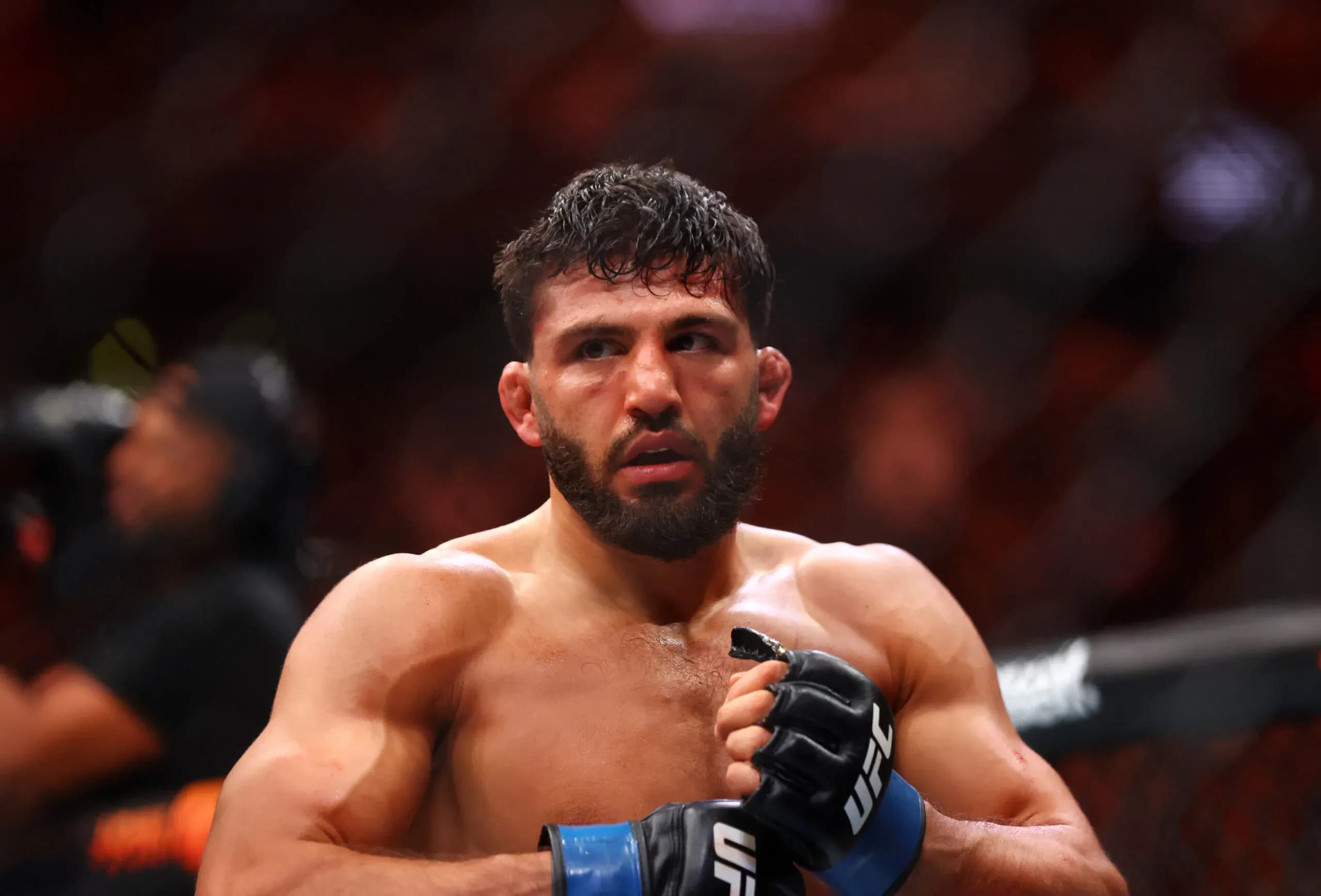 Arman Tsarukyan, fighting Saturday in UFC Qatar.