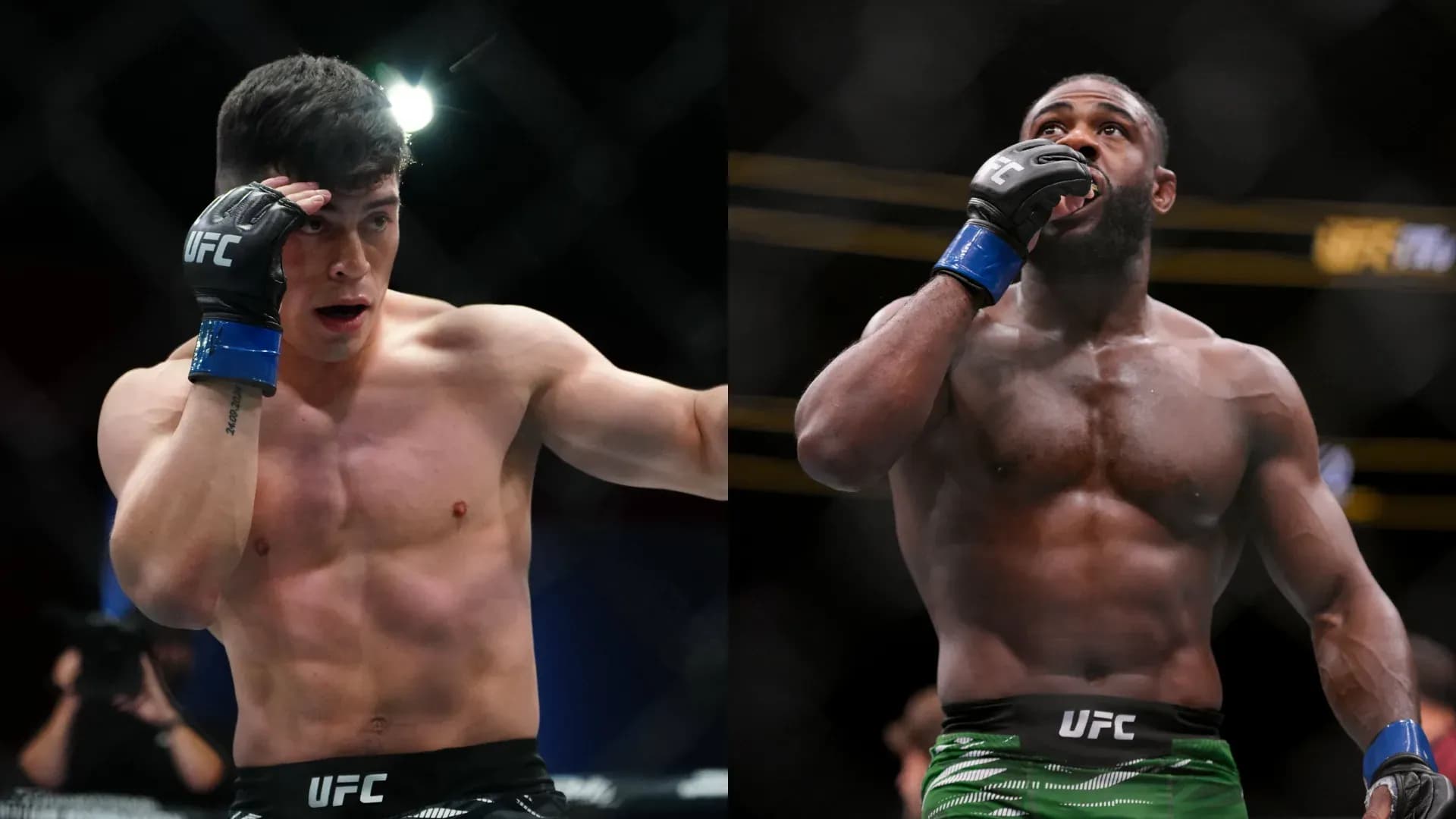 Kevin Vallejos sends message to Aljamain Sterling.