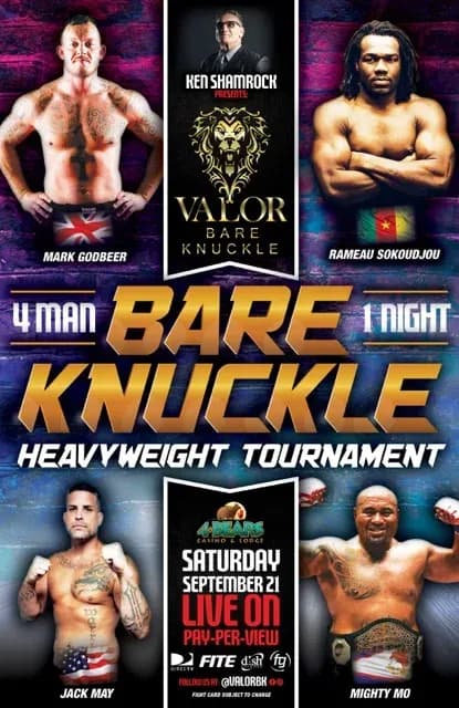 Ken Shamrock Valor BK